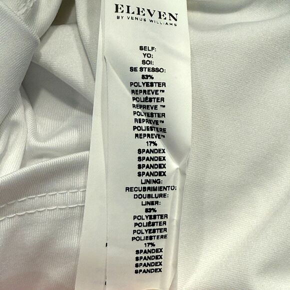 New Eleven by Venus Williams Flutter Tennis Skirt Womens Small White Golf Skort - Picture 10 of 10